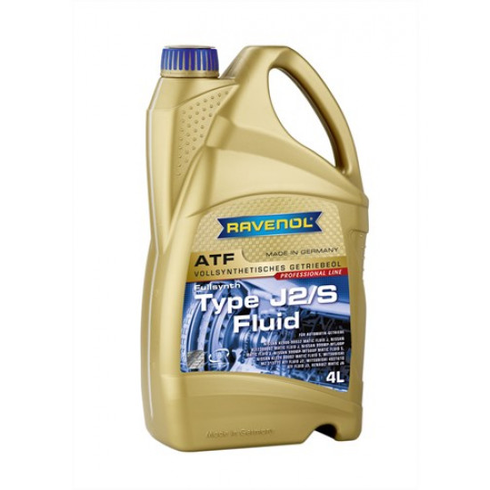 Масло Трансмиссионное ATF TYPE RAVENOL J2 4л