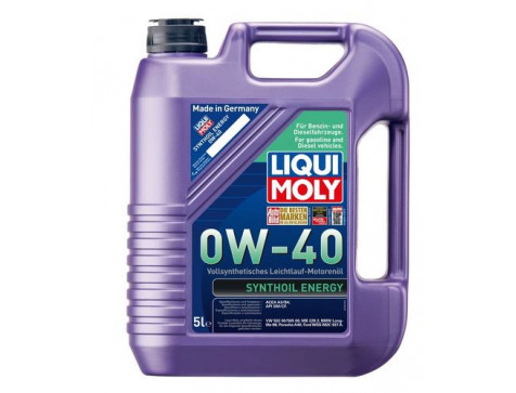 Масло моторное 0w40 5л LM Synthoil Energy