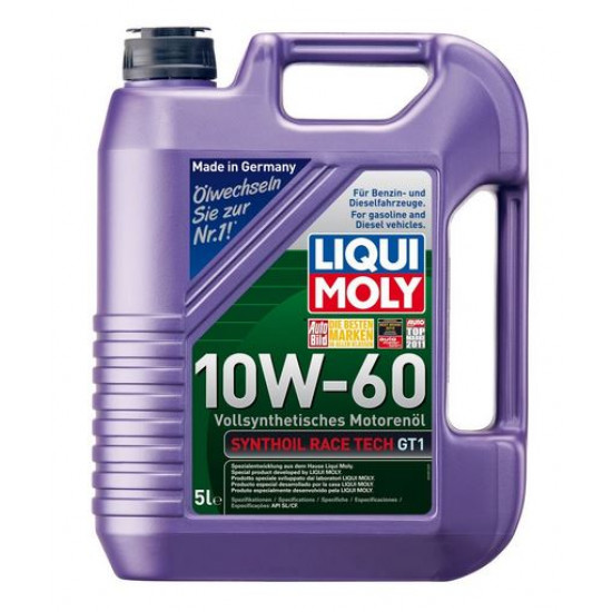 Масло моторное 10w60 5л LM Synthoil Rase Tech GT 1