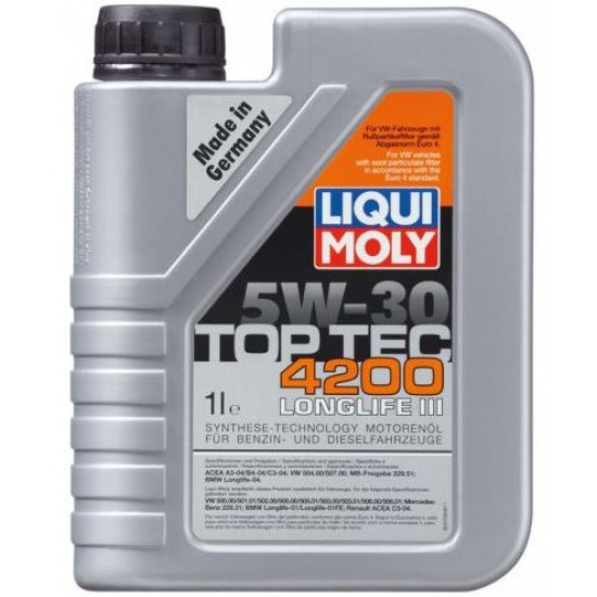 Масло моторное 5w30 1л LM HC-Top Tec 4400 син.