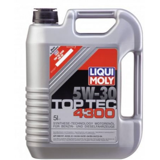 Масло моторное 5w30 5л LM Top Tec 4300 син.