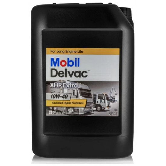 Масло моторное 10w40 20л Mobil Delvac XHP Extra син.