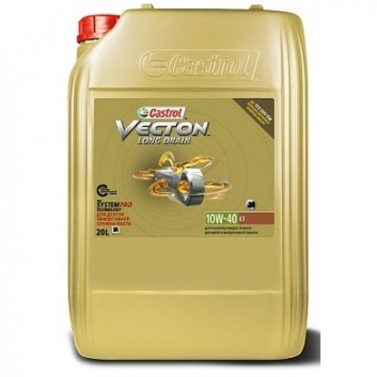 Масло моторное 10w40 20л Castrol Vecton Long Drain