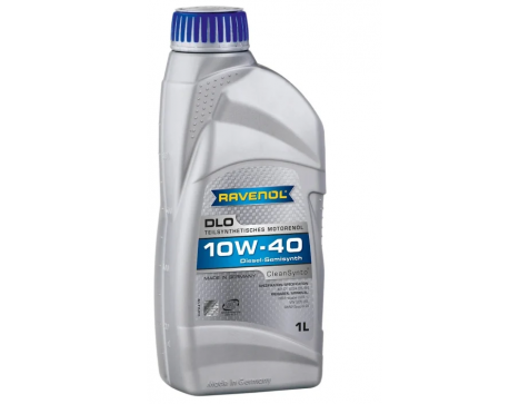 Масло моторное 10w40 1л RAVENOL DLO п/с