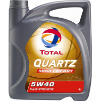 Масло моторное 5w40 4л TOTAL QUARTZ 9000 син.
